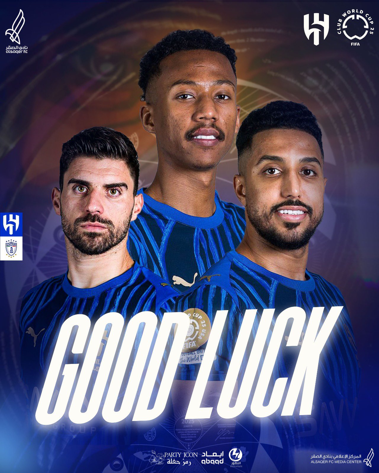 🟣 بالتوفيق لـ الهلال 🇸🇦