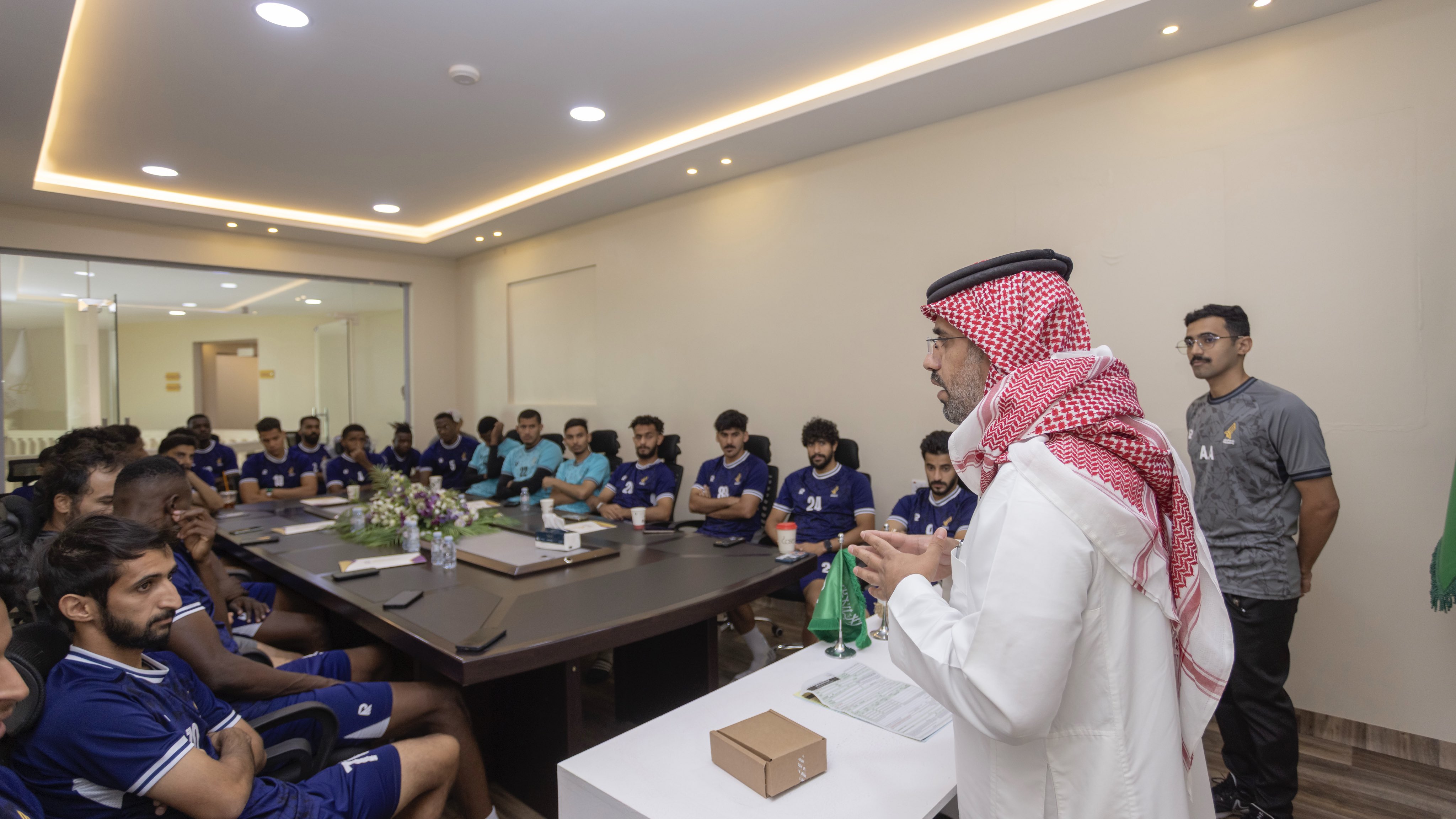 🟣 محاضرة توعوية ⚽️